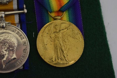 Lot 457 - First World War medal trio