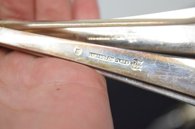 Lot 774 - Collection of mainly Elkington & Co. silver plated cutlery