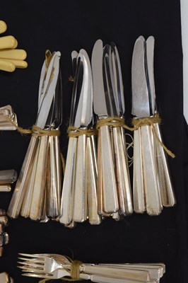 Lot 774 - Collection of mainly Elkington & Co. silver plated cutlery
