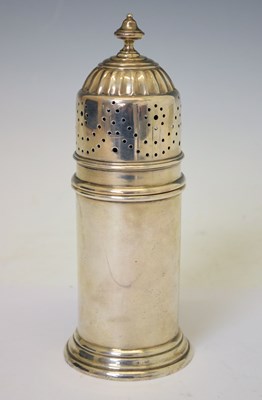 Lot 272 - George VI silver 'lighthouse' sugar sifter