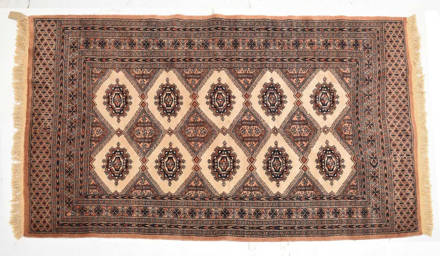 Wool Rug Eastern Lot 642 - Middle Eastern wool rug