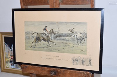 Lot 639 - 'Snaffles' (Charles Johnson Payne, 1884-1967) - Pair of prints and book