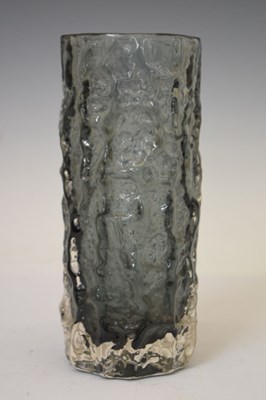 Lot 684 - Whitefriars Pewter bark vase