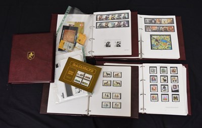 Lot 242 - Good collection of Royal Mail mint GB postage stamps in five albums and loose