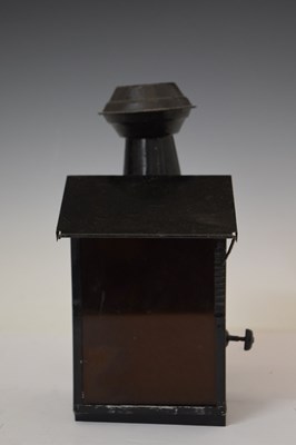 Lot 405 - Four lamps including G.P.O type 3 miner's lamp (Gateshead-on-Tyne)