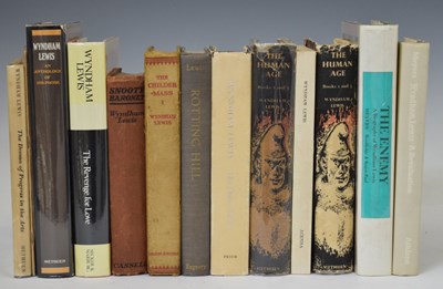 Lot 557 - Wyndham Lewis - Quantity of first and early editions