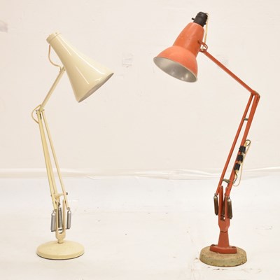 Lot 656 - Two Herbert Terry & Sons anglepoise lamps