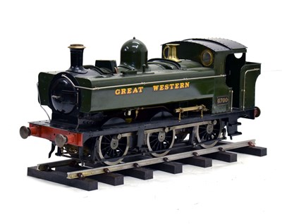 Lot 176 - Scratch Built 5'' Gauge Live Steam Collett Class 5700 0-6-0 Pannier Tank Locomotive