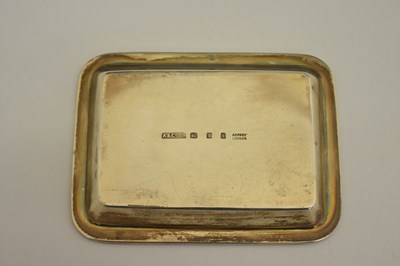 Lot 192 - Asprey silver pin tray