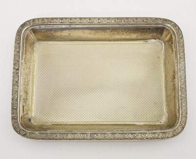 Lot 192 - Asprey silver pin tray