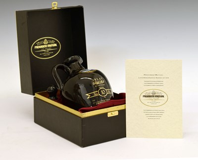 Lot 230 - Presentation carafe of Bowmore Single Malt Scotch Whisky, aged 10 years, Islay