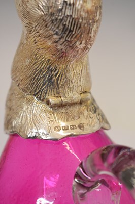 Lot 20th Century novelty claret jug in the form of a duck