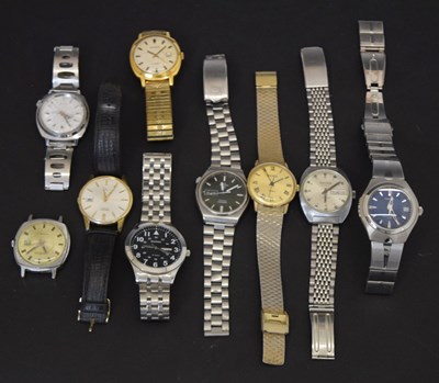 Lot 175 - Quantity of assorted wristwatches