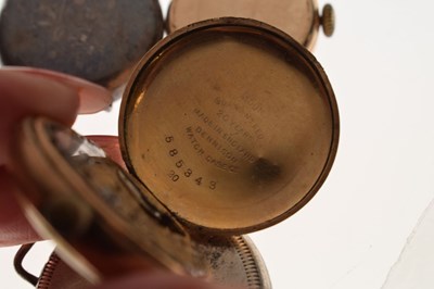 Lot 172 - First World War Trench watch and other watches