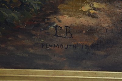 Lot 505 - David Hall, (after Lady Elizabeth Butler) - oil on canvas - 'Charge of the Royal Scots Greys at Waterloo in 1815'