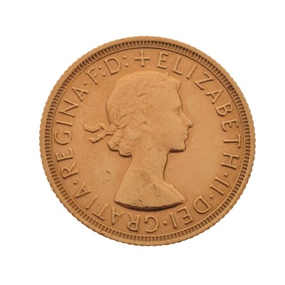 Lot 301 - Elizabeth II gold sovereign, 1967