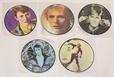 Lot 445 - Group of five David Bowie 'Fashions' double-sided picture discs