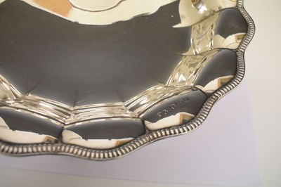 Lot 96 - George VI silver pedestal bowl