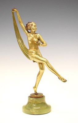 Lot 168 - Josef Lorenzl (Austrian) - Bronze figure of a dancer