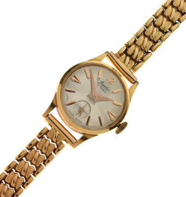 Lot 166 - Augustus - Lady's 18k gold cocktail watch