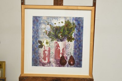 Lot 670 - Joanna Wright (British 20th century)  - Signed artist proof - 'Portuguese Pots'