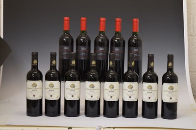 Lot 430 - Hacienda Don Herman Reserva Rioja, 2010 (x5) Baron de Barbon rioja, 2010 (x8) (13)