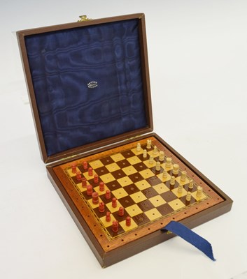 Lot 388 - 20th century travel chess set by Jaques of London