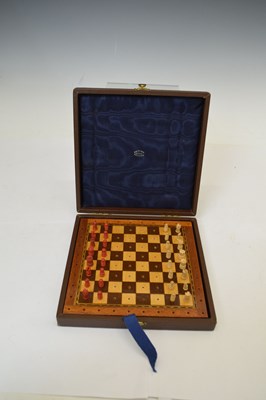 Lot 388 - 20th century travel chess set by Jaques of London