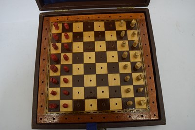 Lot 388 - 20th century travel chess set by Jaques of London