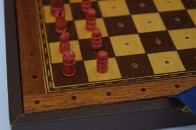 Lot 388 - 20th century travel chess set by Jaques of London