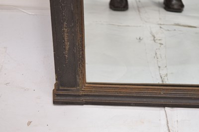 Lot 690 - Edwardian cast iron framed mirror