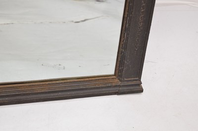 Lot 690 - Edwardian cast iron framed mirror