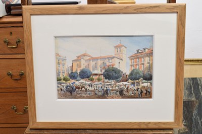 Lot 410 - Arthur Cecil Fare (1876-1958) - Watercolour - Segovia, Spain