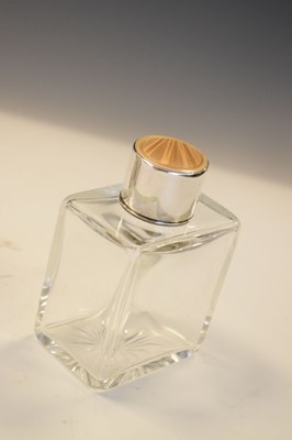 Lot 164 - Enamel topped scent bottle