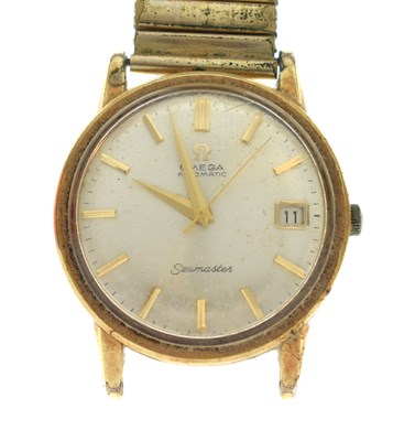 Lot 152 - Omega - Gentleman's Seamaster gold plated bracelet watch