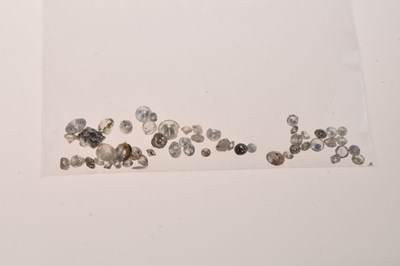 Lot 196 - Loose gemstones to include diamonds