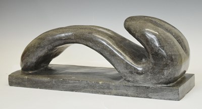 Lot 686 - Modernist/abstract marble sculpture