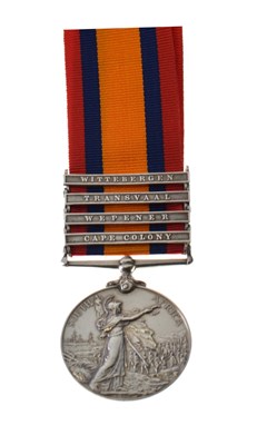 Lot 202 - Queen's South Africa Medal