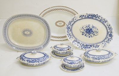 Lot 563 - Keeling & Co Victorian Aesthetic dinner wares