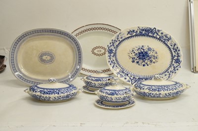 Lot 563 - Keeling & Co Victorian Aesthetic dinner wares
