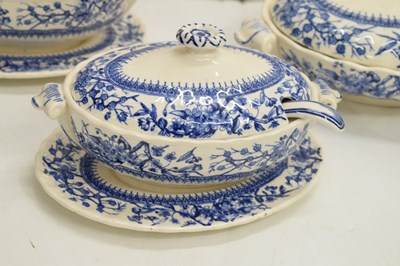 Lot 563 - Keeling & Co Victorian Aesthetic dinner wares