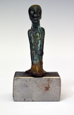 Lot 196 - Ibero-Celtic (Celtiberian) Bronze Age votive standing figure