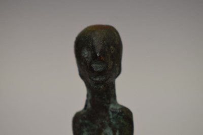 Lot 196 - Ibero-Celtic (Celtiberian) Bronze Age votive standing figure