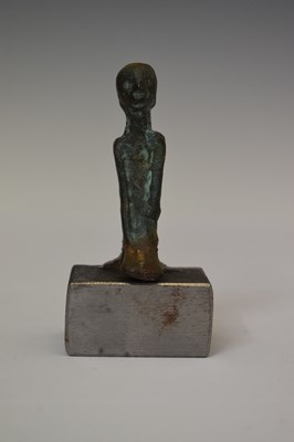 Lot 196 - Ibero-Celtic (Celtiberian) Bronze Age votive standing figure