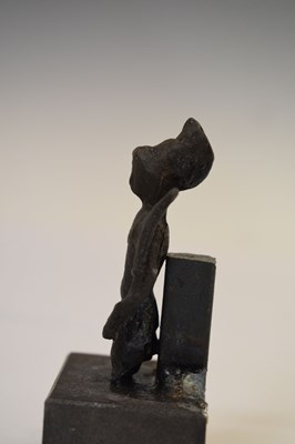 Lot 199 - Antiquities - Roman bronze votive figure of a warrior