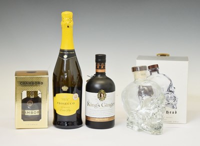 Lot 484 - Mixed group of spirits and Prosecco