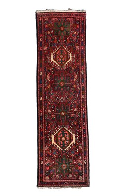 Lot 468 - North West Persian wool runner, possibly Hamadan