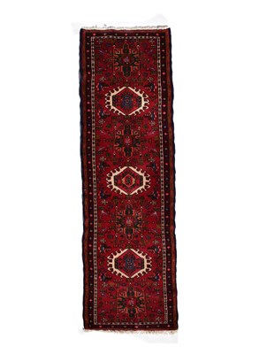 Lot 463 - North West Persian wool runner, probably Hamadan