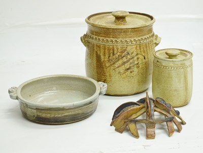 Lot 535 - Group of studio pottery