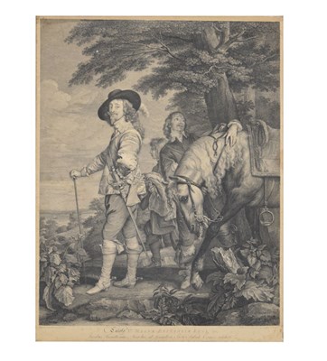 Lot 653 - After Anthony van Dyck - Late 18th century engraving - Charles I